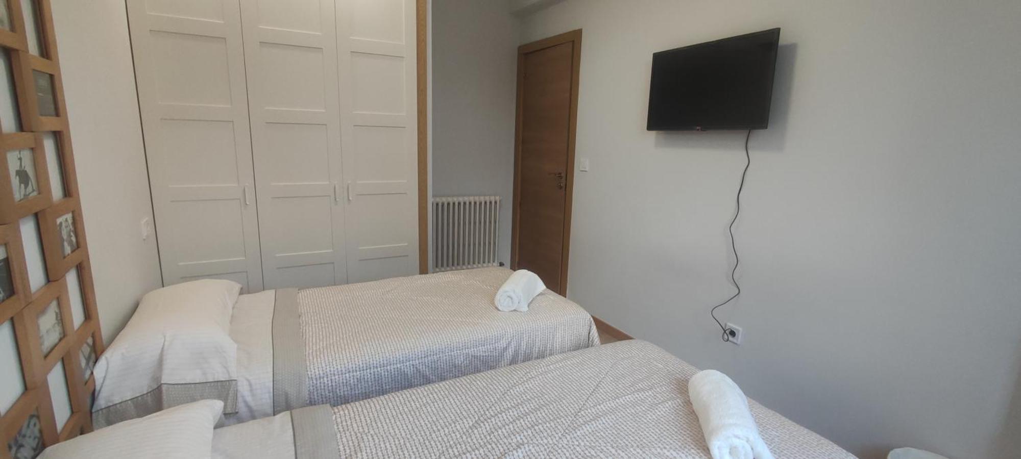 Habitacion En Vivienda Centrica Bilbao Leilighet Rom bilde